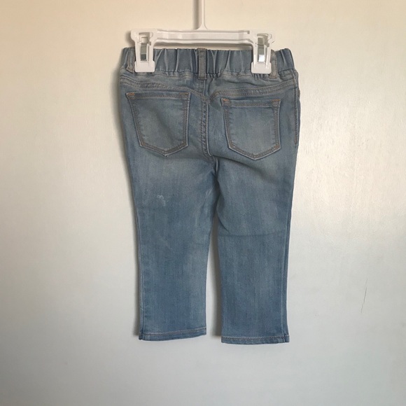 GAP Baby Flower Jeggings - Size 18-24 Months - Picture 2 of 6